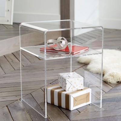 end table bedroom night stand acrylic table display stand nightstand