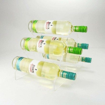 High Quality acrylic wine rack display cabinet wholesale